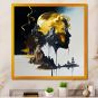 Double Explosure Of Man Dream Wall Art