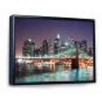 New York City Manhattan Skyscrapers  Wall Art
