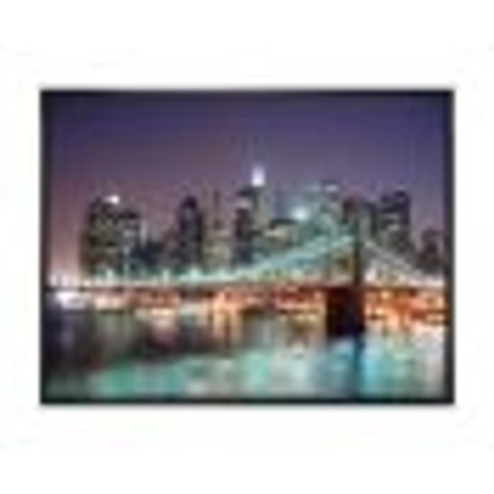 New York City Manhattan Skyscrapers  Wall Art