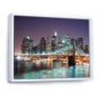 New York City Manhattan Skyscrapers  Wall Art