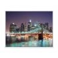 New York City Manhattan Skyscrapers  Wall Art