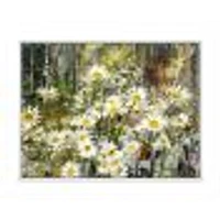 Daisies Flowers Under the Window  Wall Art