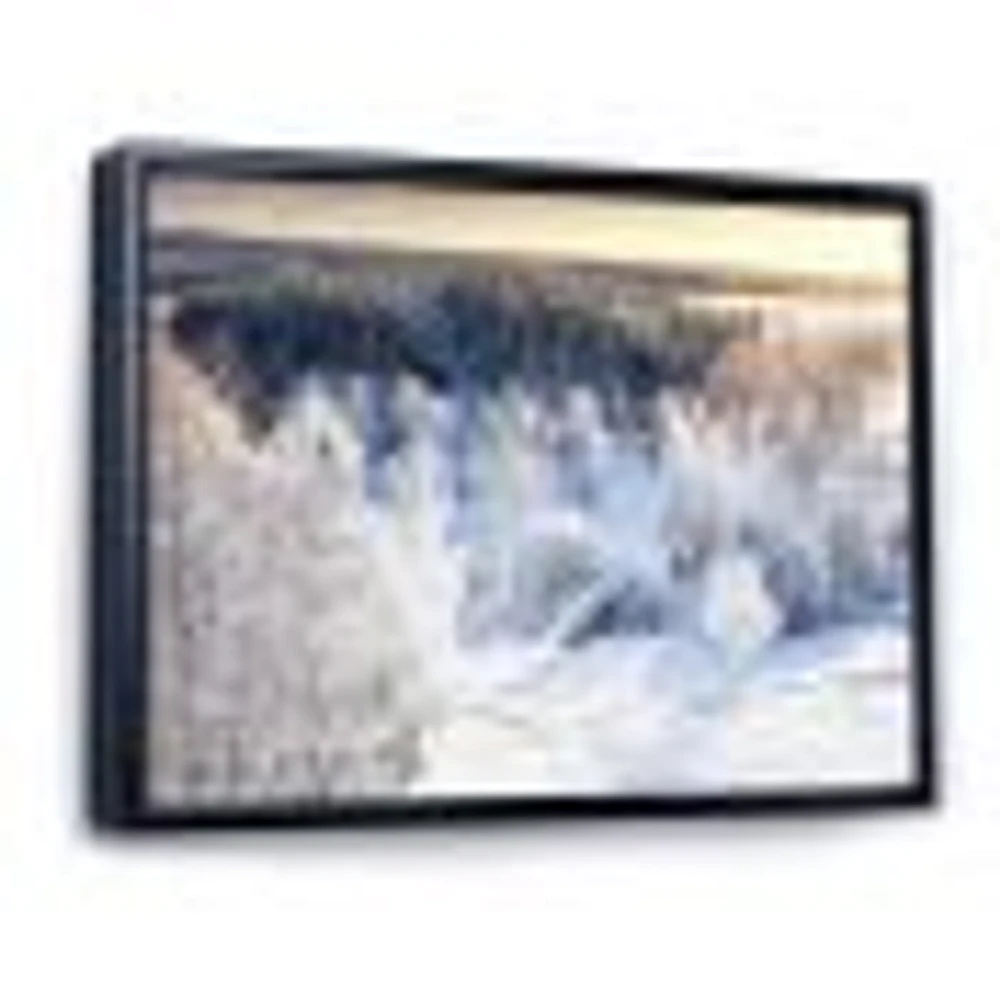 Beautiful Winter Panorama  Wall Art