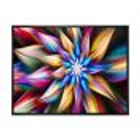 Exotic Multi Color Flower Petals  Wall Art