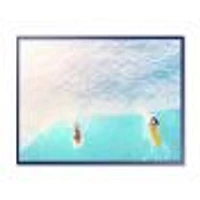 Surfers on A Bright Sunny Ocean Wave  Wall Art