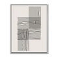 Minimal Geometric Compostions of Elementary Forms XIX  Wall Art