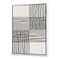 Minimal Geometric Compostions of Elementary Forms XIX  Wall Art