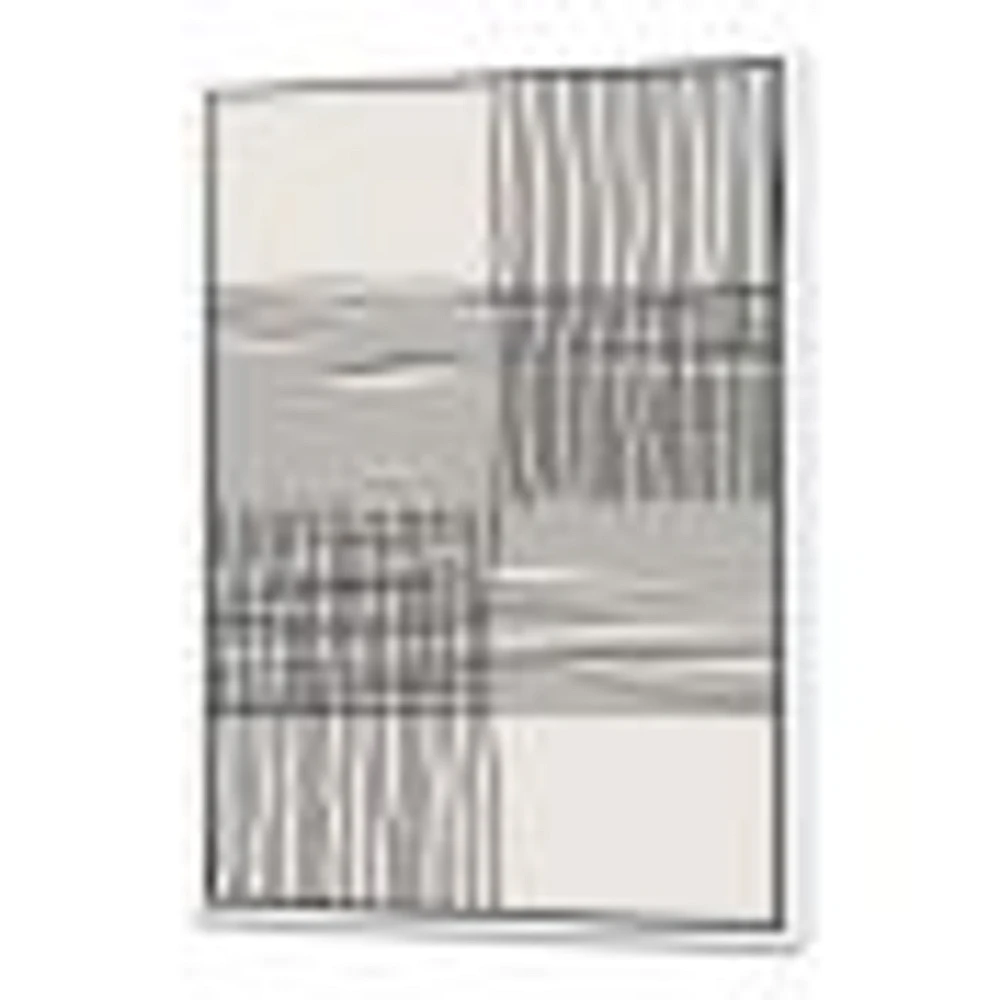 Minimal Geometric Compostions of Elementary Forms XIX  Wall Art
