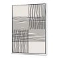 Minimal Geometric Compostions of Elementary Forms XIX  Wall Art