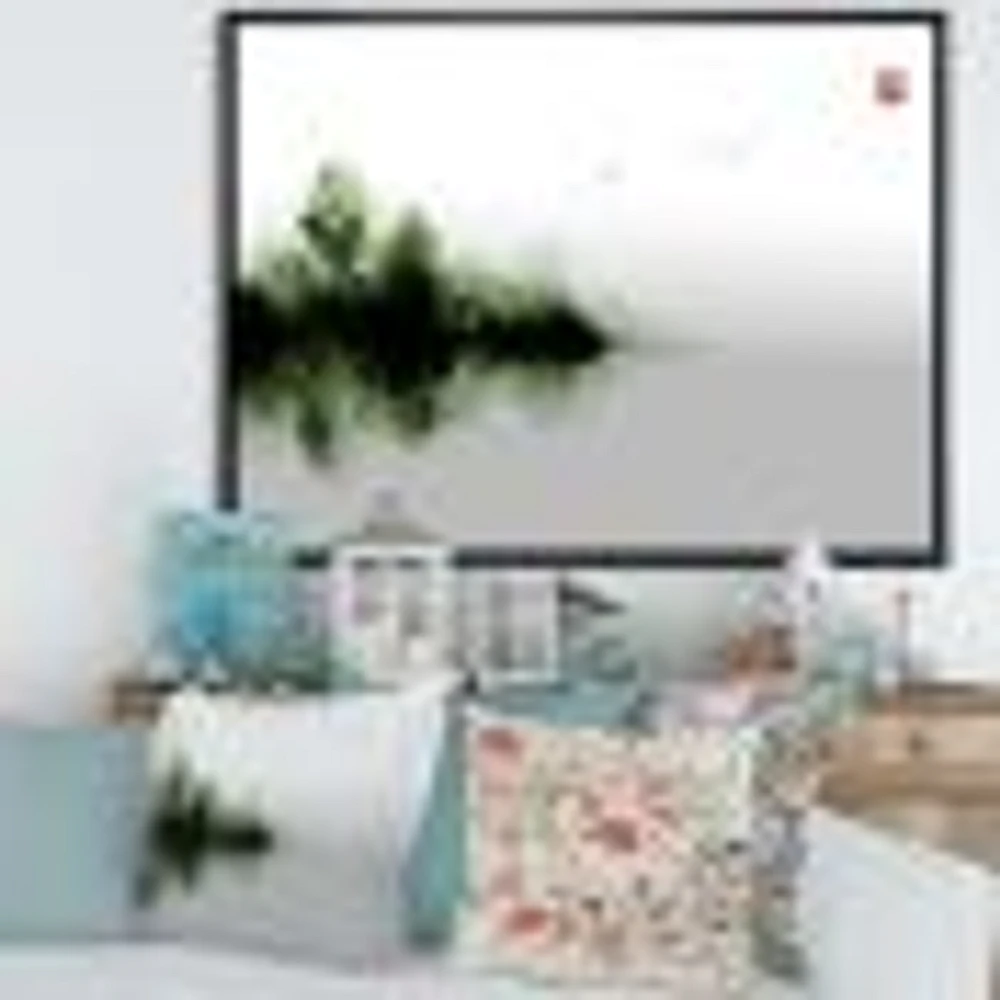 Japanese Red Moon I  Wall Art