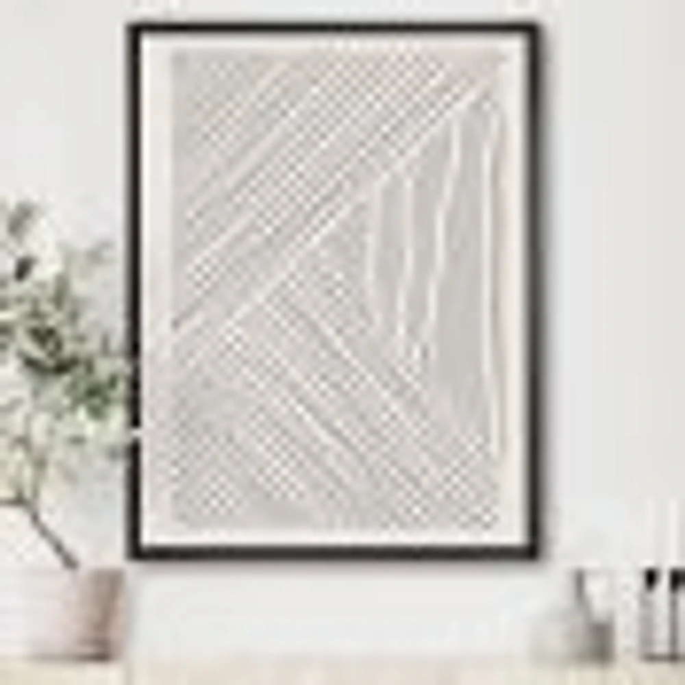 Minimal Geometrical Lines II  Wall Art