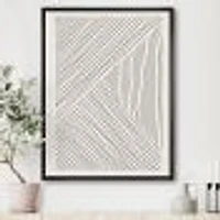 Minimal Geometrical Lines II  Wall Art
