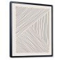 Minimal Geometrical Lines II  Wall Art