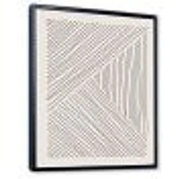 Minimal Geometrical Lines II  Wall Art