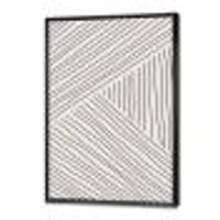 Minimal Geometrical Lines II  Wall Art
