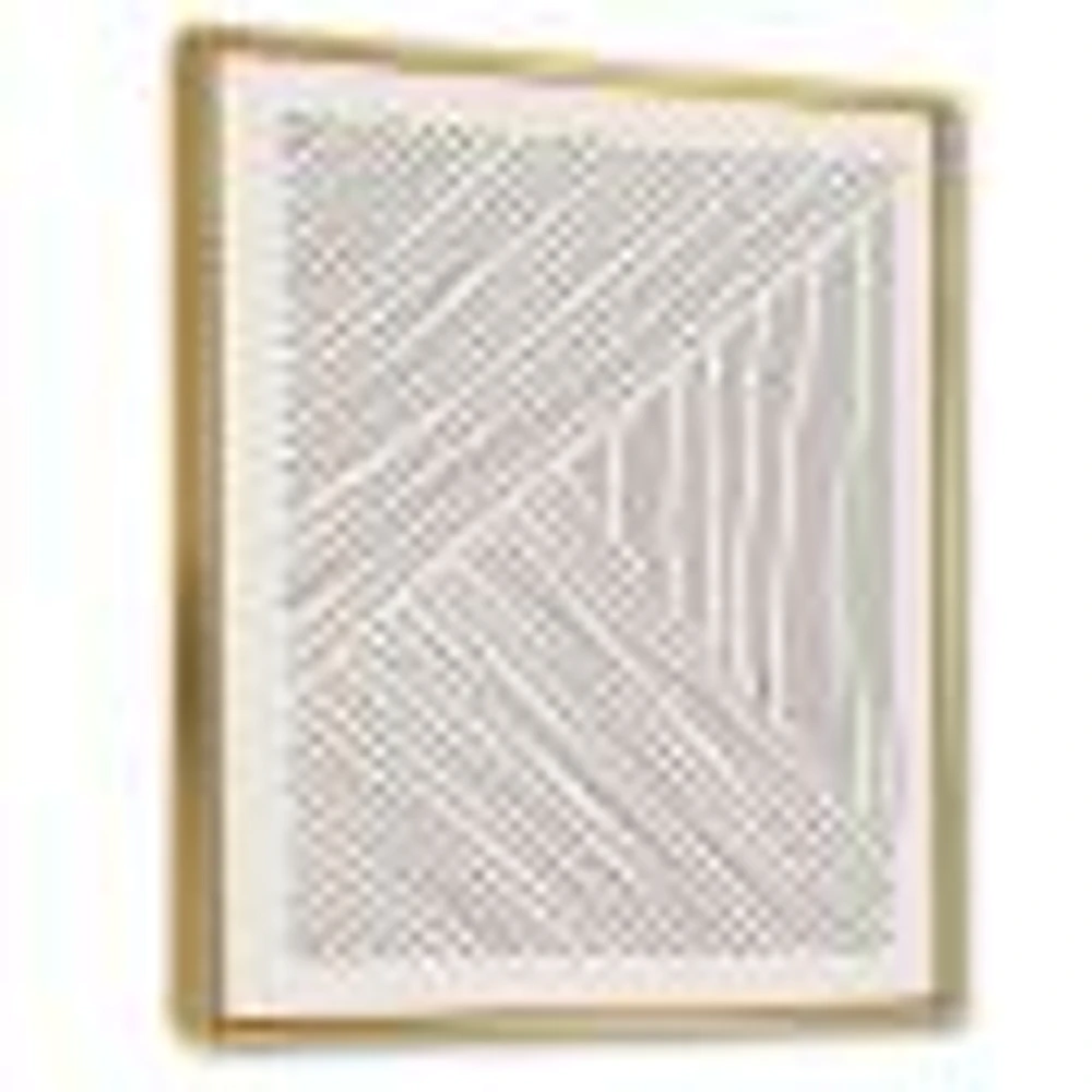 Minimal Geometrical Lines II  Wall Art