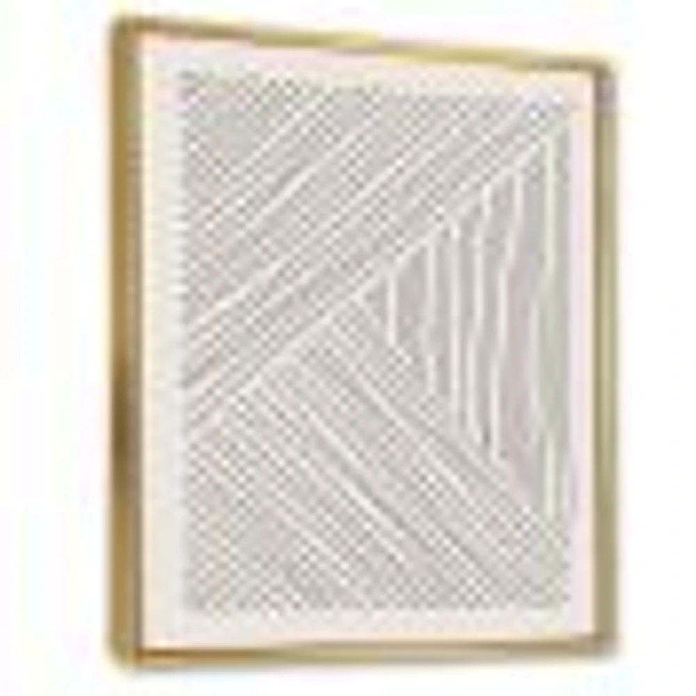 Minimal Geometrical Lines II Wall Art