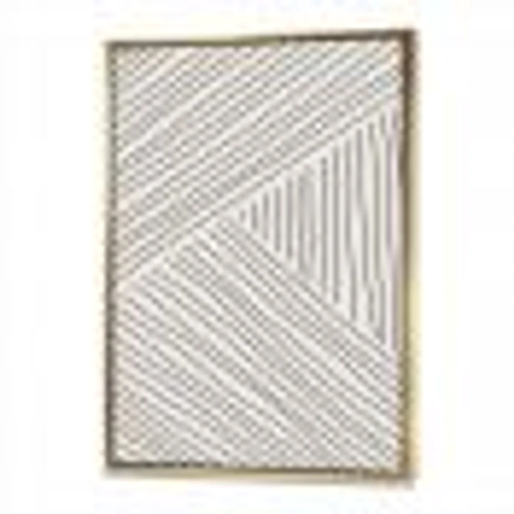 Minimal Geometrical Lines II  Wall Art