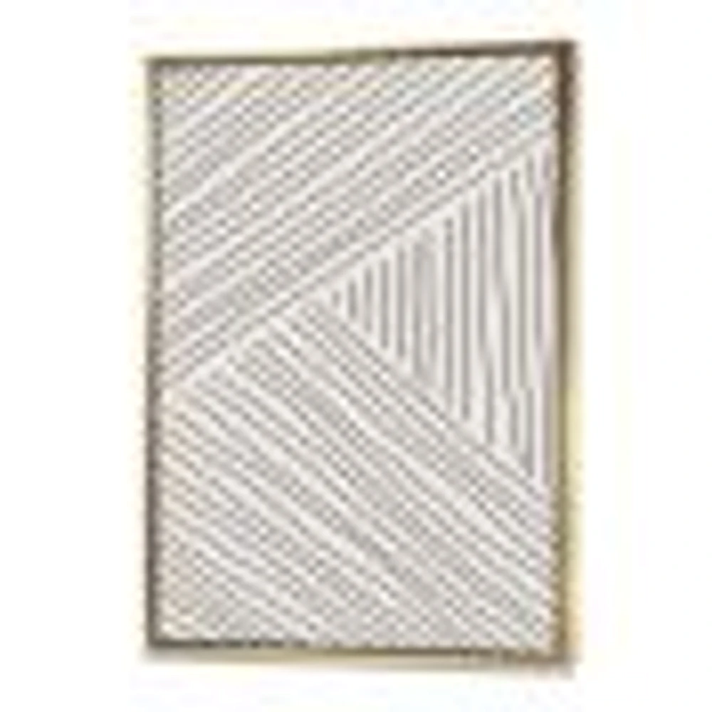 Minimal Geometrical Lines II  Wall Art