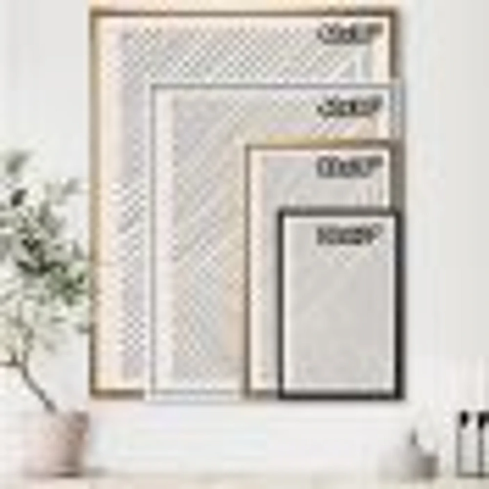 Minimal Geometrical Lines II  Wall Art