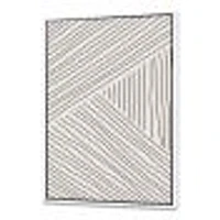 Minimal Geometrical Lines II  Wall Art