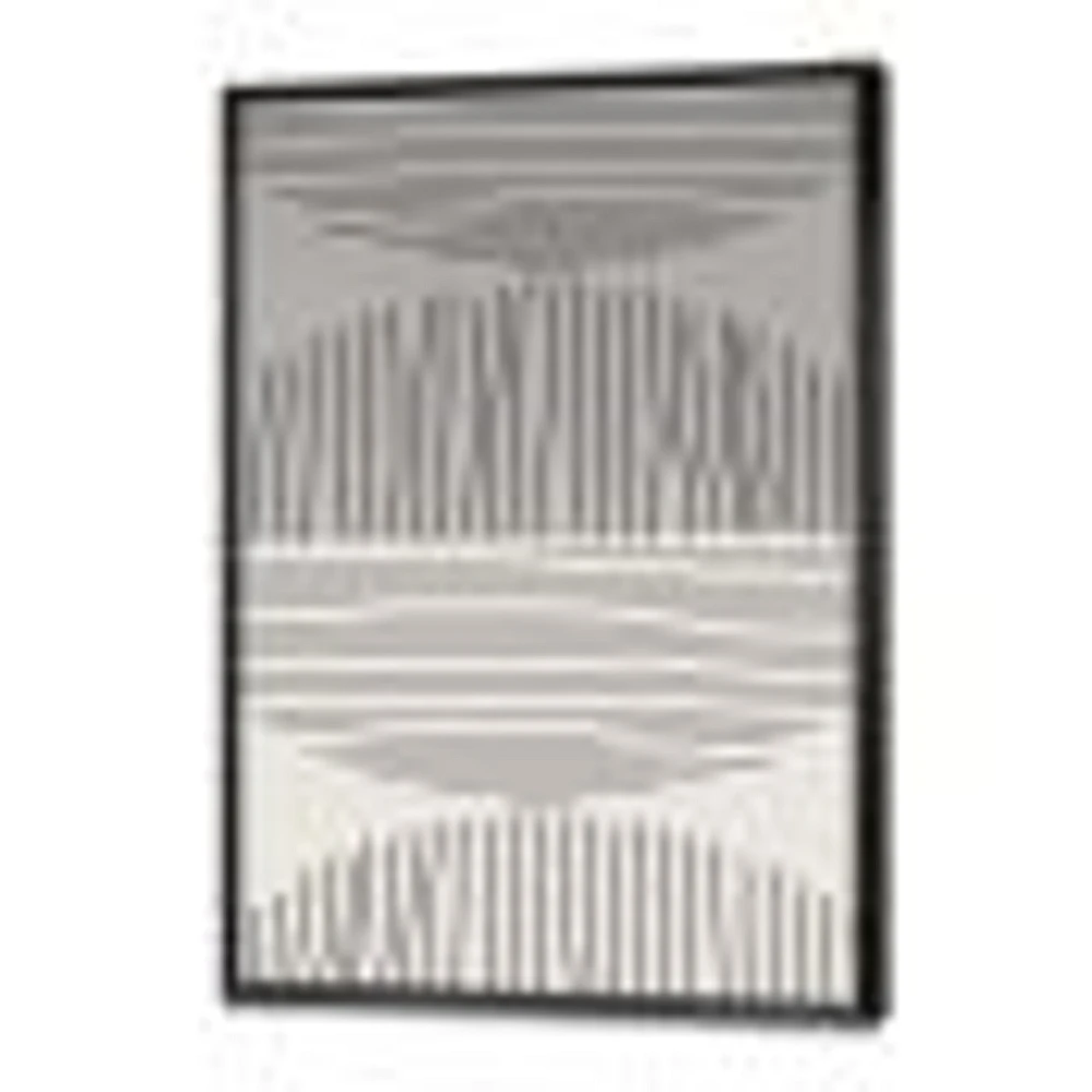 Minimal Geometric Lines and Circle IX  Wall Art