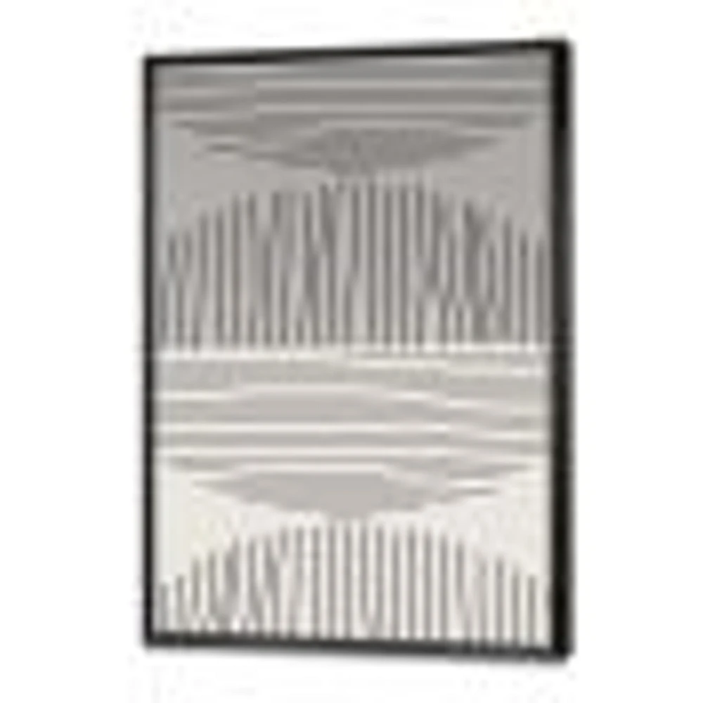 Minimal Geometric Lines and Circle IX  Wall Art