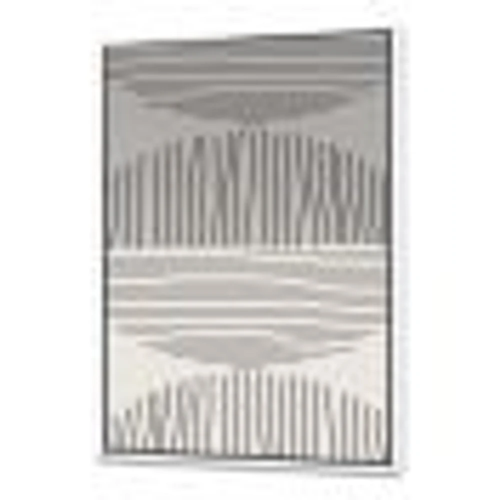 Minimal Geometric Lines and Circle IX  Wall Art