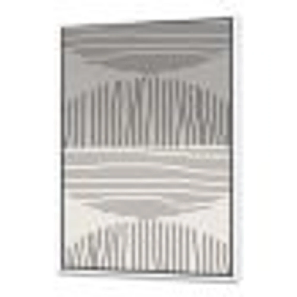 Minimal Geometric Lines and Circle IX  Wall Art
