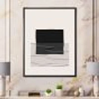 Minimal Geometric Lines and Squares VIII  Wall Art
