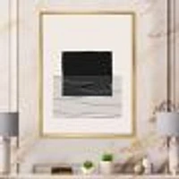 Minimal Geometric Lines and Squares VIII  Wall Art