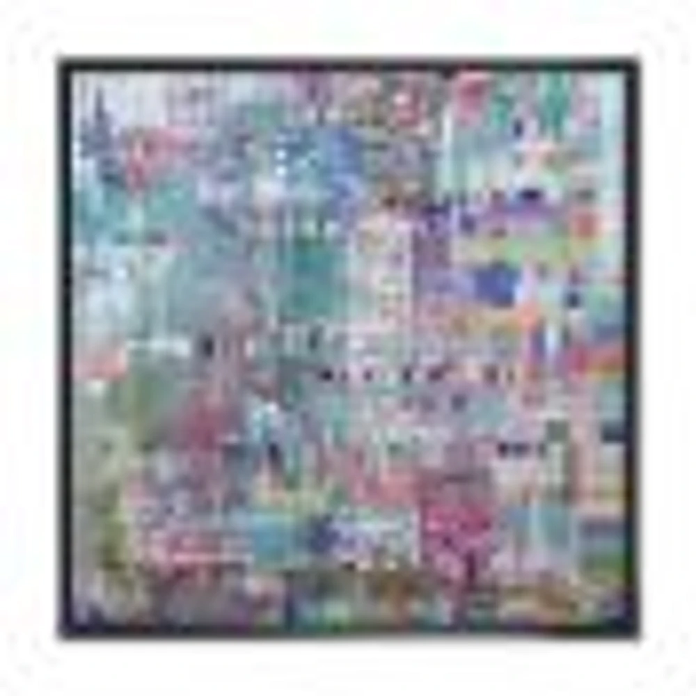Matrix Colour Field  Wall Art