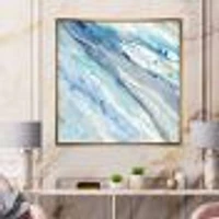 Toile « Blue Silver Spring II