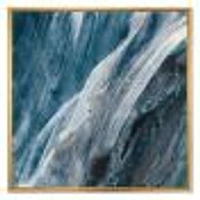 Toile « Splash Blue Indigo »