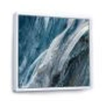 Toile « Splash Blue Indigo »