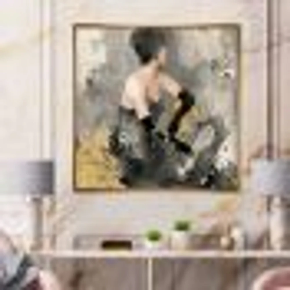 Toile « Gold Fashion Dance