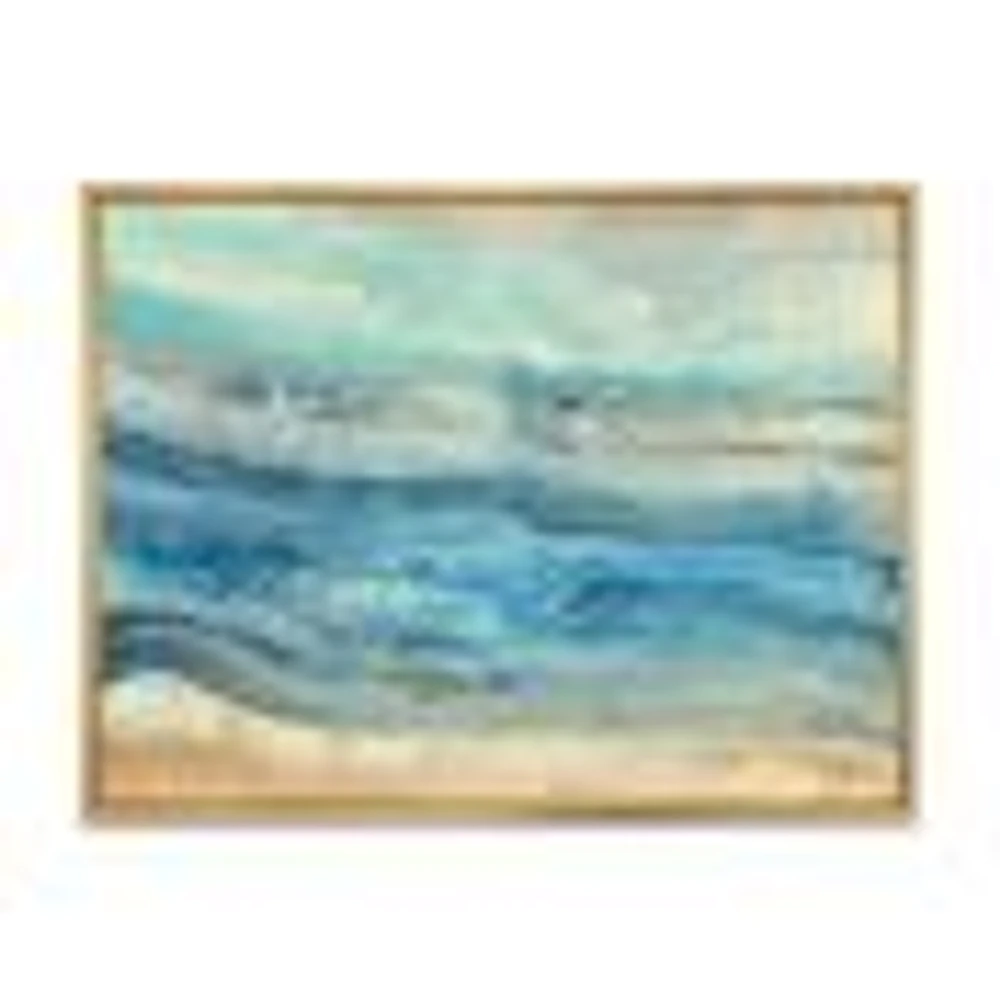 Toile « Ocean Mineral Waves »