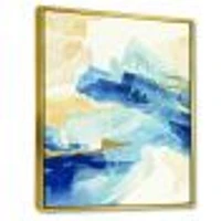 Metallic Gold Indigo II  Wall Art