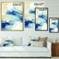 Metallic Gold Indigo II  Wall Art