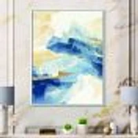 Metallic Gold Indigo II  Wall Art