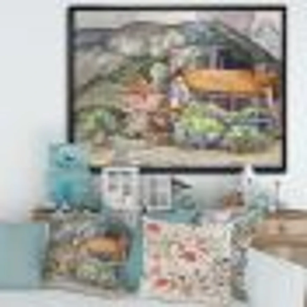 Greek Landscape off The Coast of Aegean Sea  Wall Art