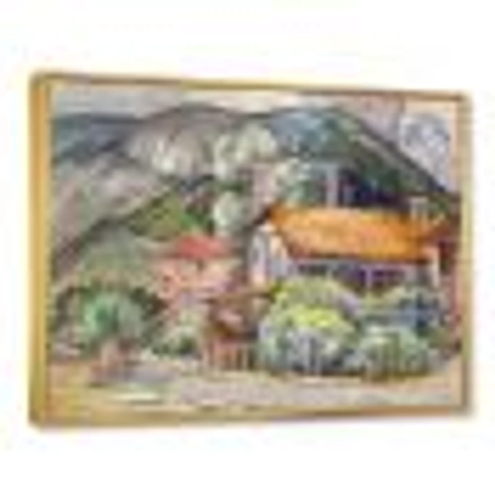Greek Landscape off The Coast of Aegean Sea  Wall Art