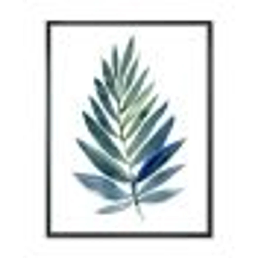 Toile « Tropical Green Leaf »
