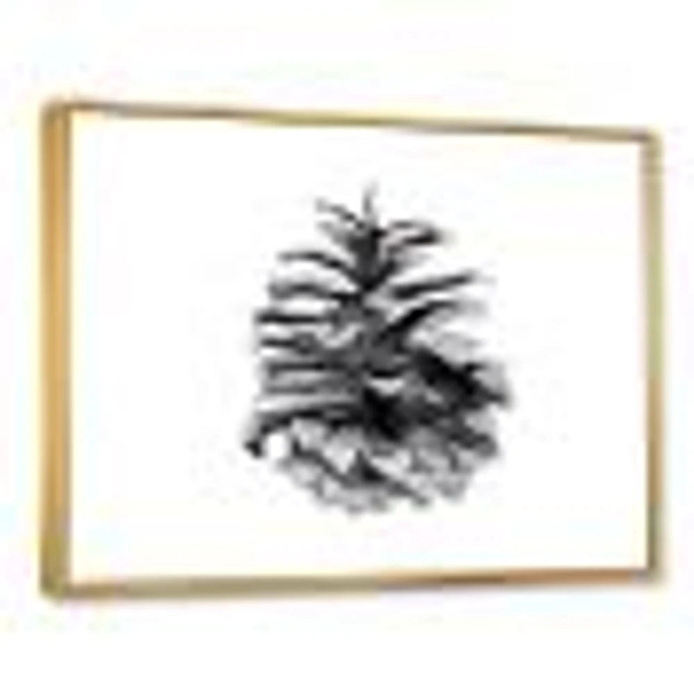 Conifer Cone Monochrome Wall Art
