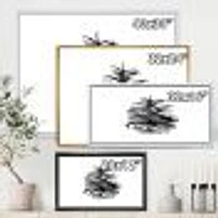Conifer Cone Monochrome Wall Art