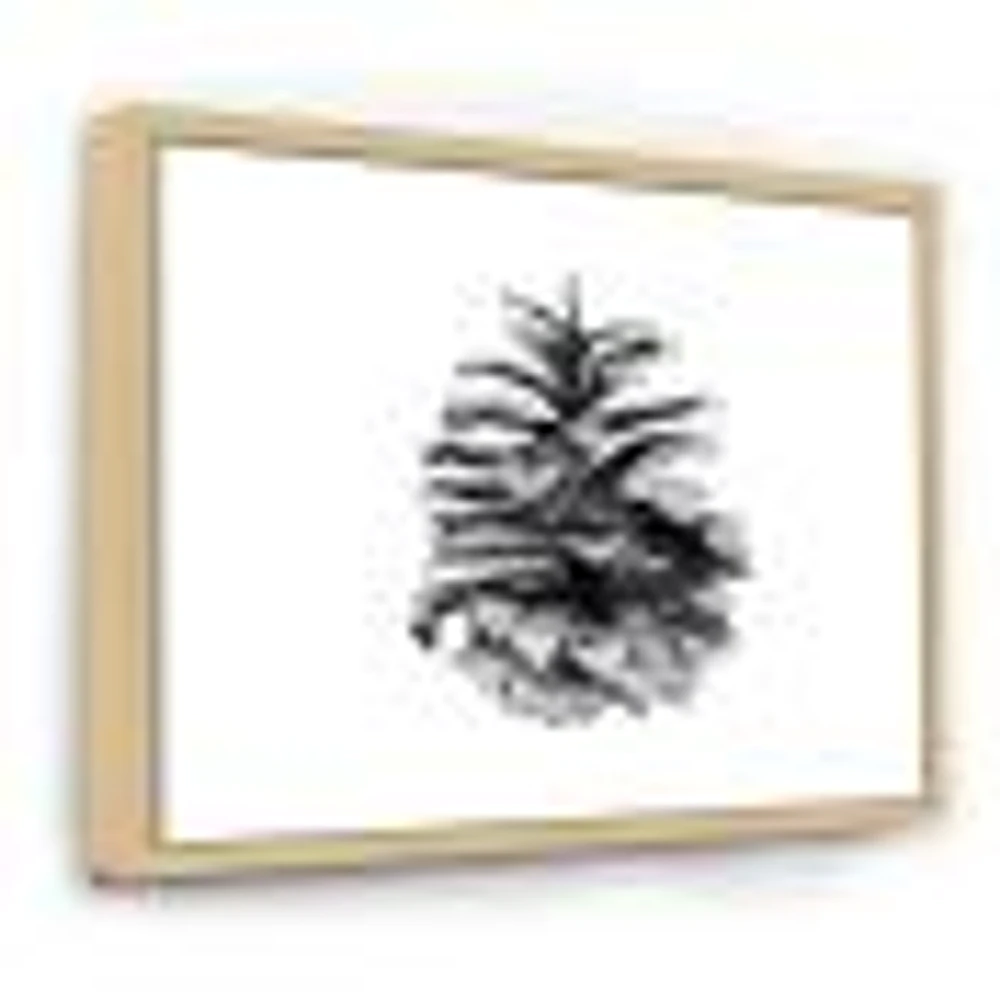 Conifer Cone Monochrome Wall Art
