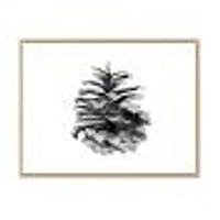 Conifer Cone Monochrome Wall Art