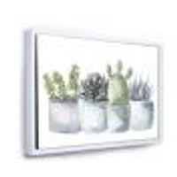 Cactus and Succulent House Plants I  Wall Art