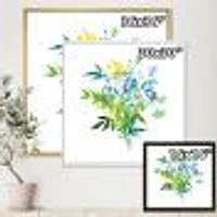 Toile « Meadow Flowers Garland »