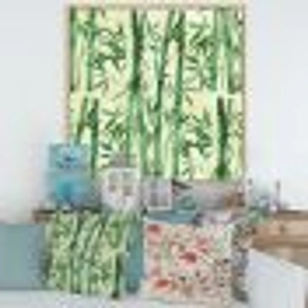 Bamboo Branches The Forest I  Wall Art